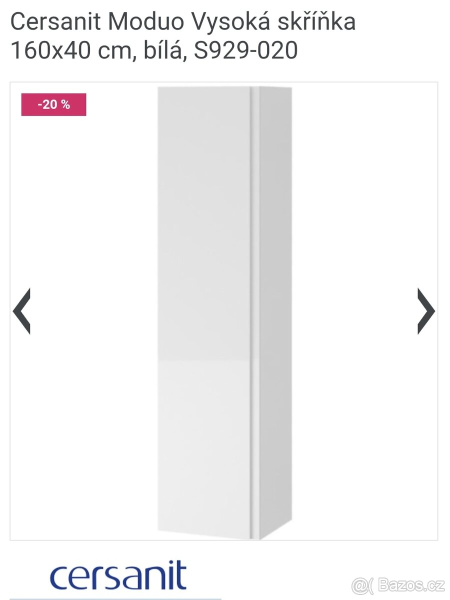 Skřínka Cersanit koupelna