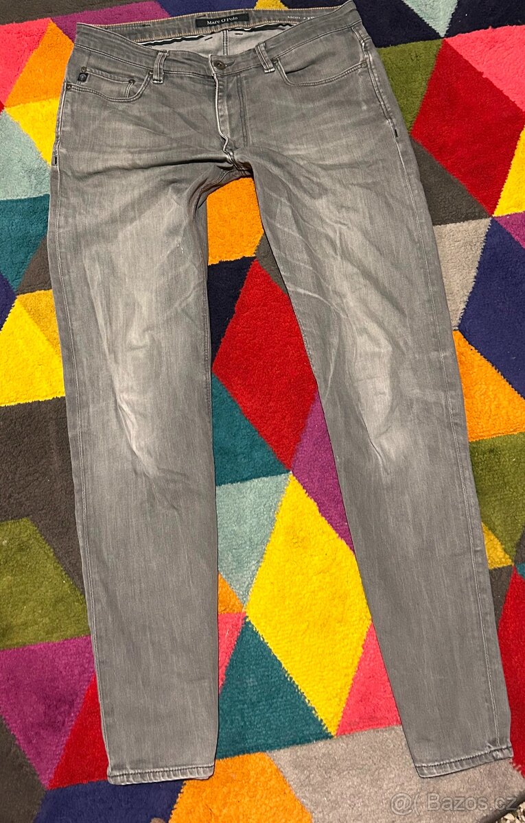 MARCO POLO-KEMI GREY PÁNSKÉ KRÁSNÉ JEANS-RIFLE 💪🏽XL