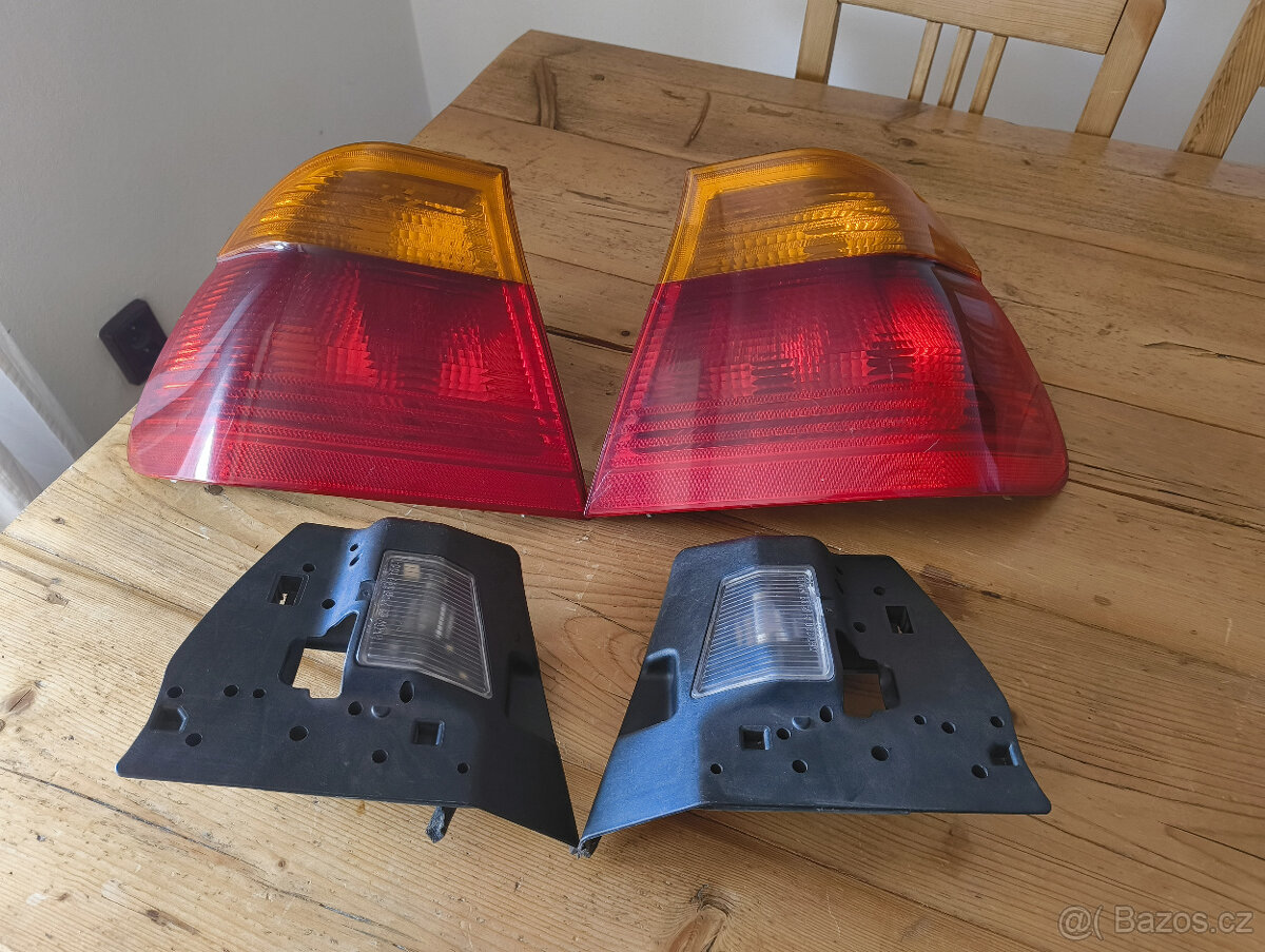 zadní světla BMW E46 sedan před-facelift