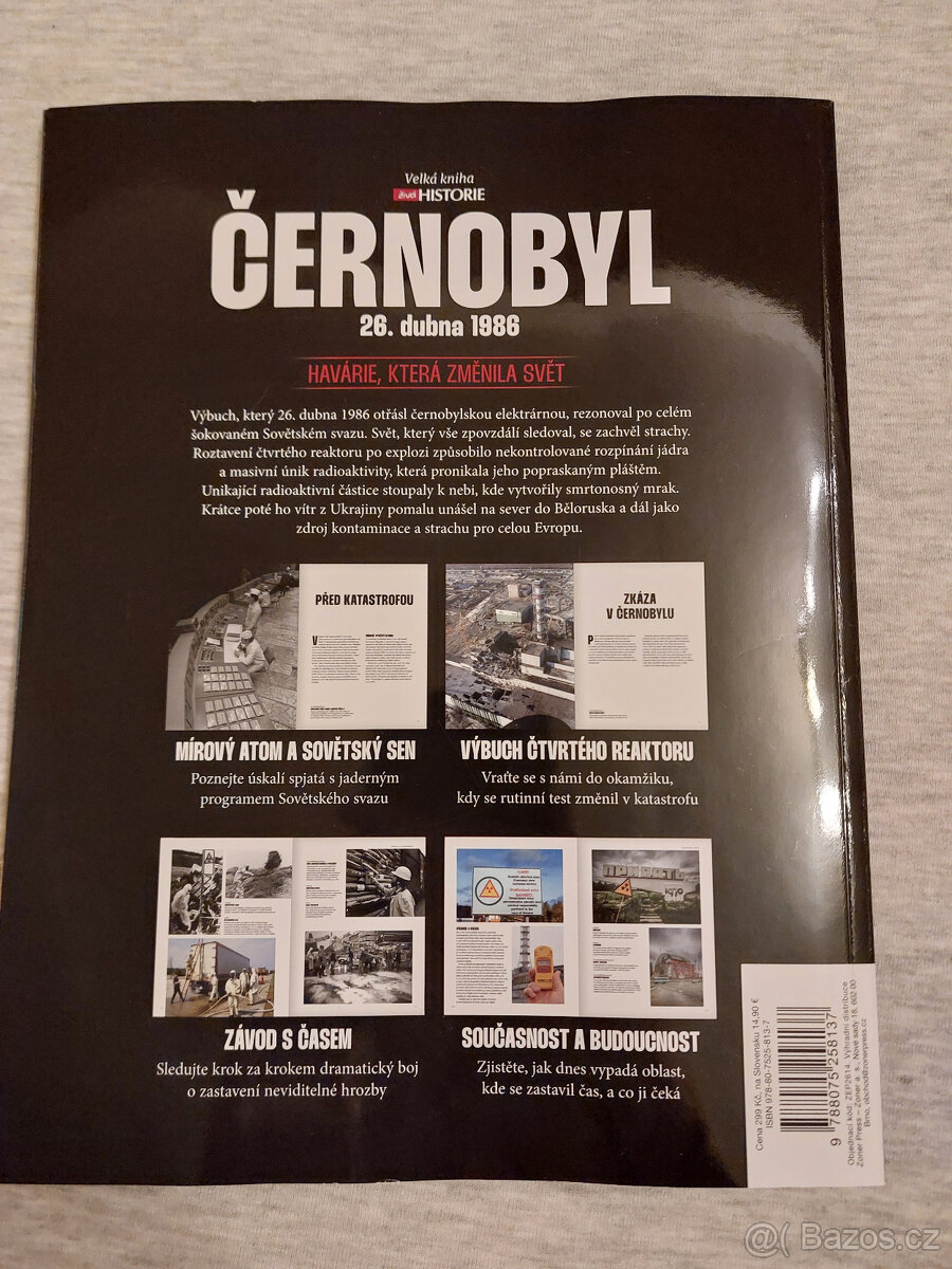 NOVÁ kniha Černobyl