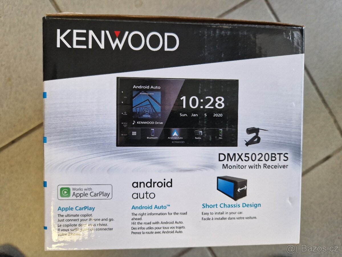autorádio carplay androidauto KENWOOD DMX-5020BTS