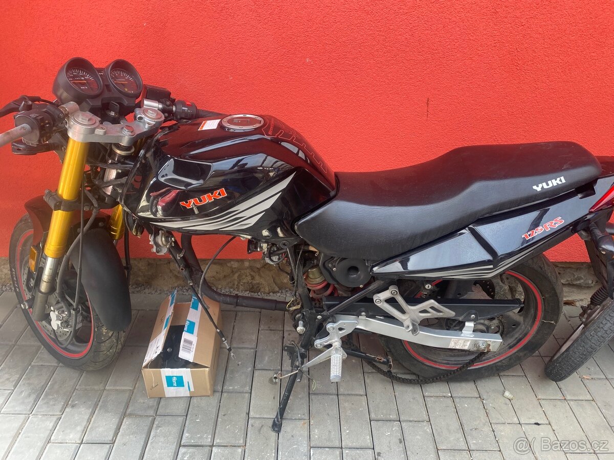 Yuki 125 Rs - náhradní díly