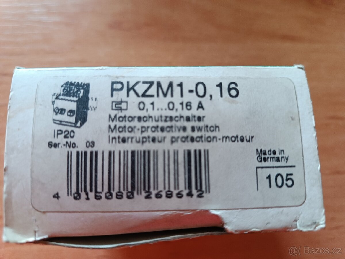 Motorový jistič Moeller