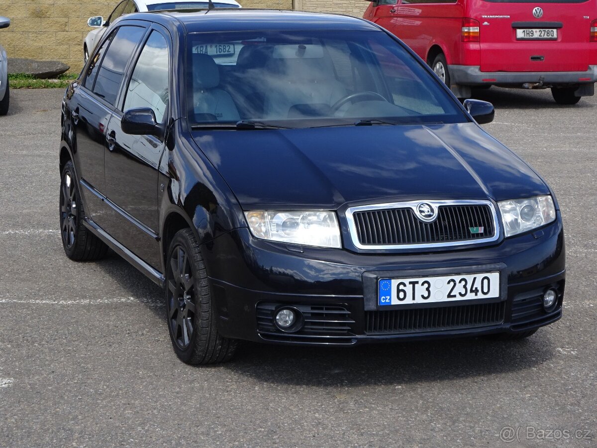 Škoda Fabia 1.9 TDI RS r.v.2005 (96 kw) Koupeno ČR