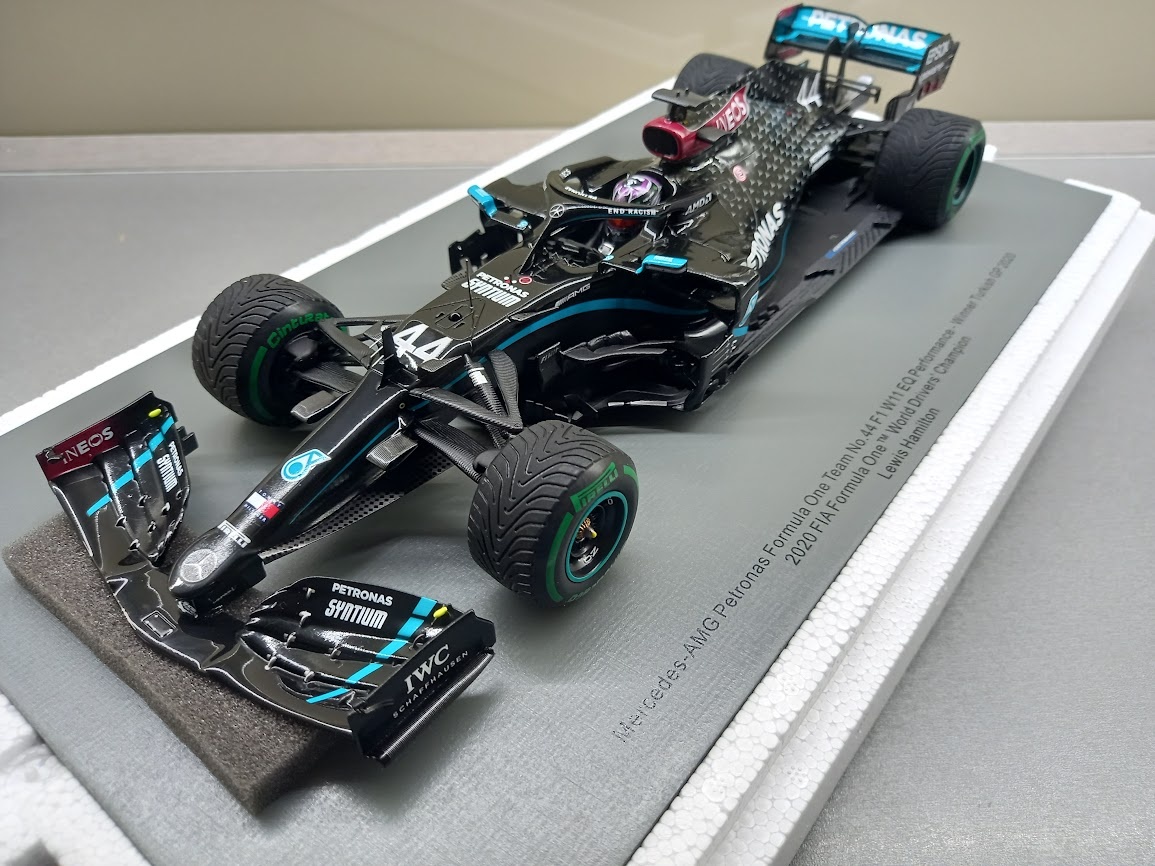 F1 MERCEDES W11 HAMILTON VÍTĚZ GP TURECKA 2020 SPARK 1:18