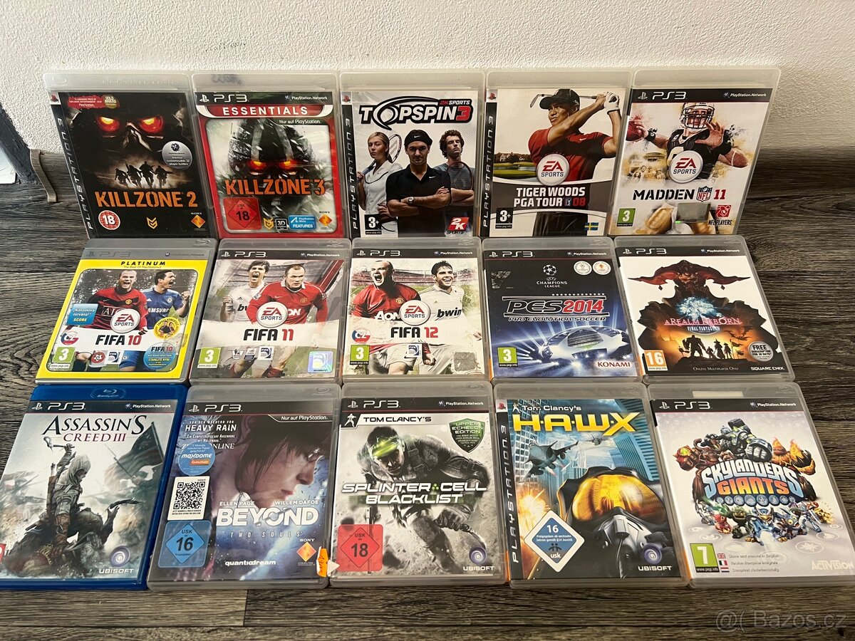 HRY NA PLAYSTATION 3 - PLNĚ FUNKČNÍ
