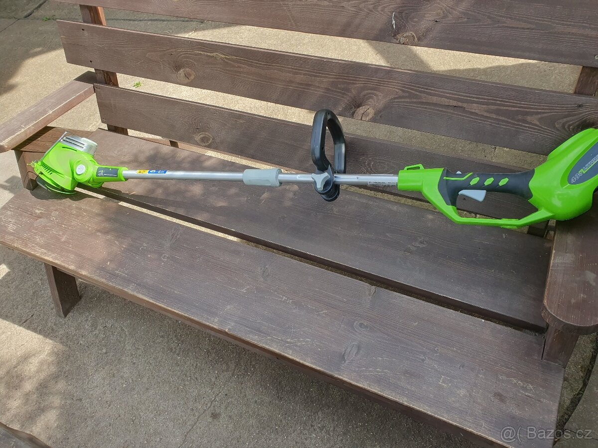 Greenworks aku strunová sekačka