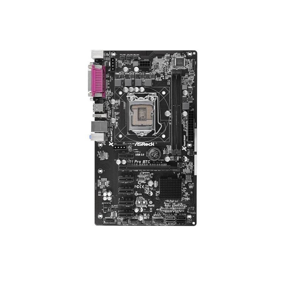 MB Socket Intel 1150 ASRock H81 PRO BTC