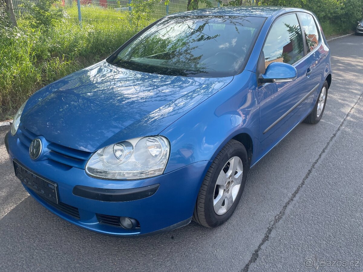 vw golf 5 1.4i 16v 55kw r.v 12/2004