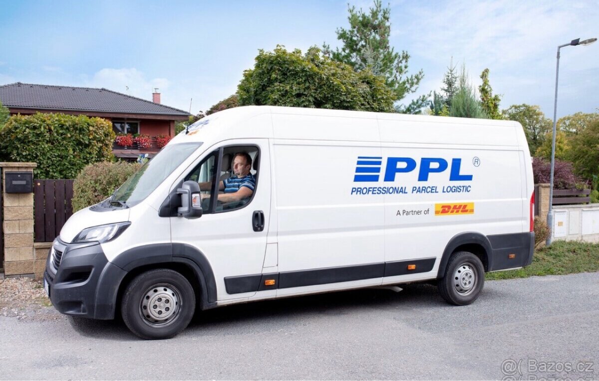 Řidič rozvozu zásilek