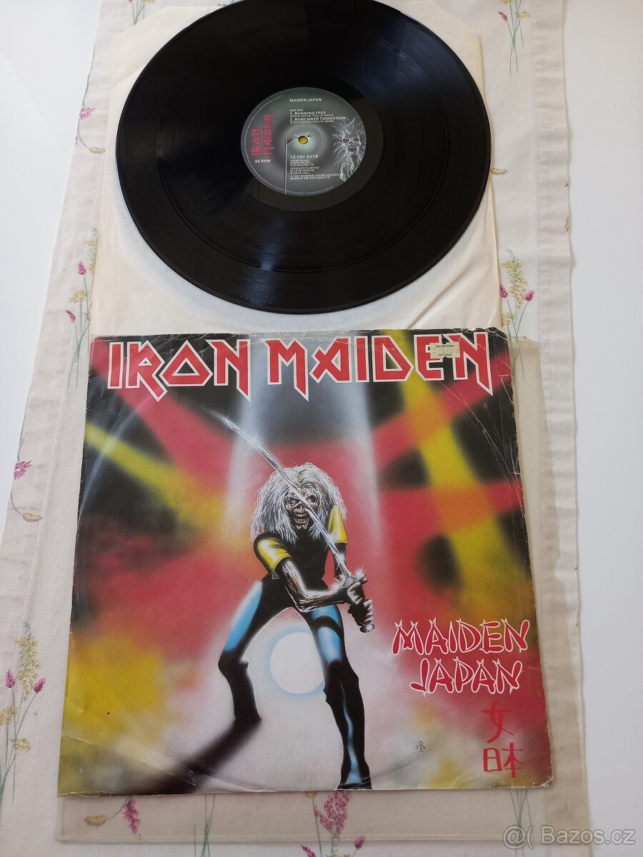 IRON MAIDEN “Maiden Japan “ /EMI 1981/12” maxi Running Free