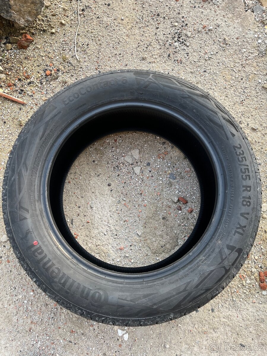 Letní pneumatiky Continental 235/55 R18
