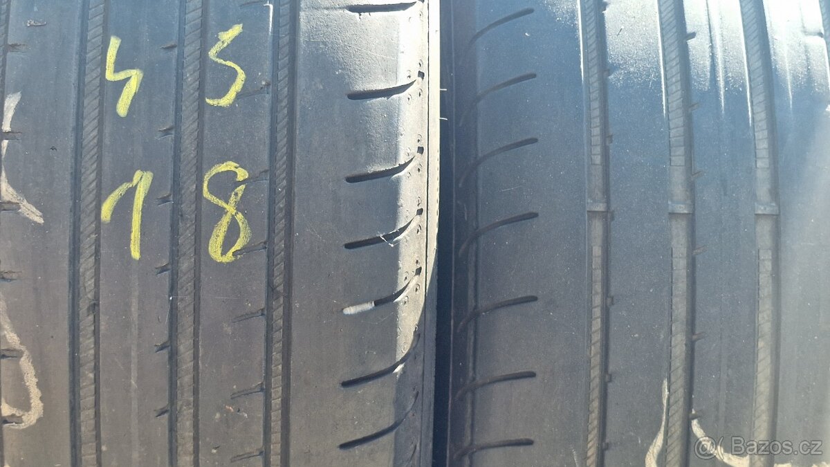 PRODÁM 2 LETNÍ PNEU GOODYEAR 225/45/18, CENA JE ZA 2 KUSY PN