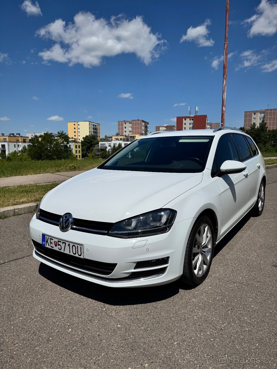 VW Golf VII variant 2.0 TDI BMT Highline
