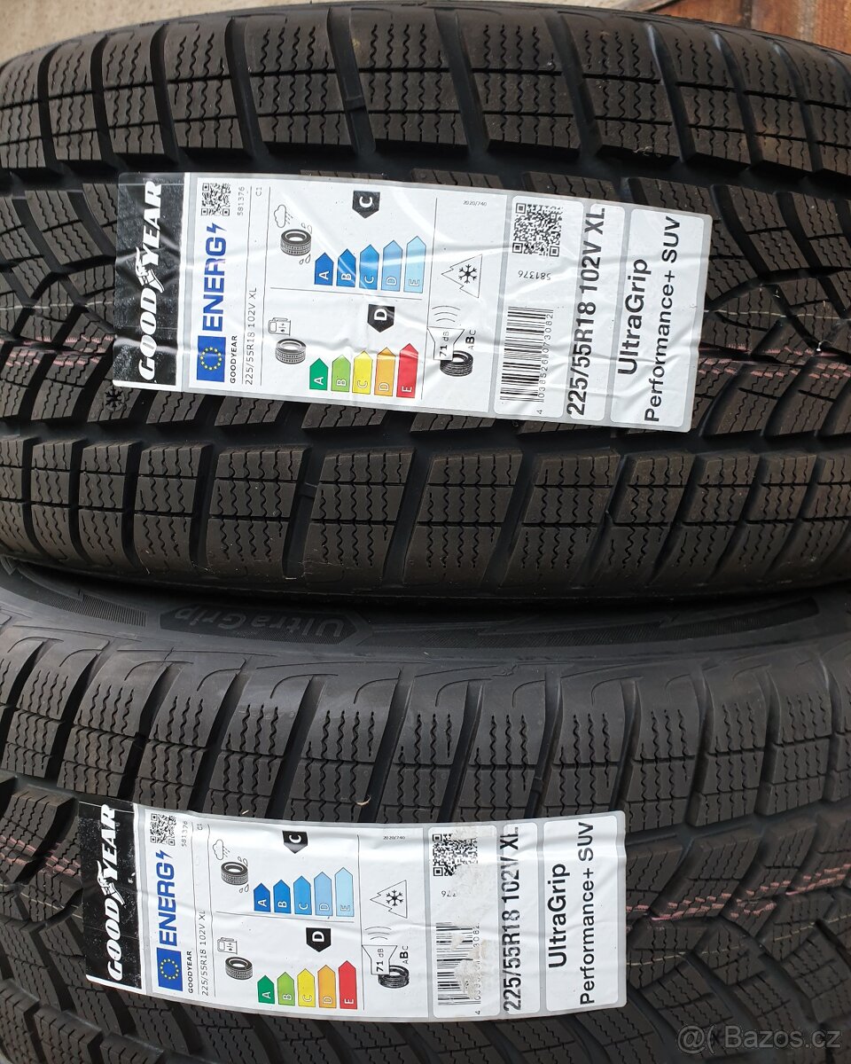 Goodyear UltraGrip NOVÉ, 225/55R18.