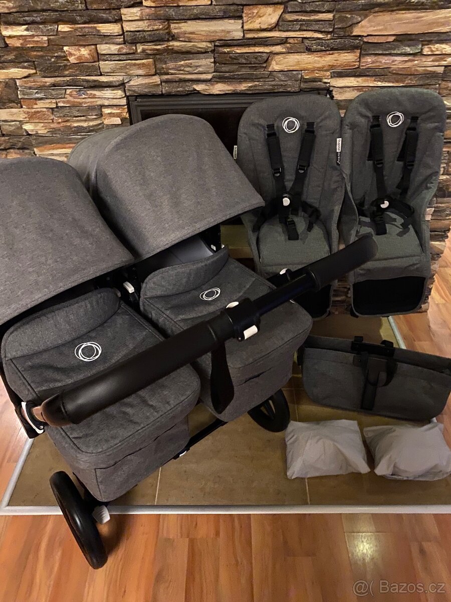 🩶🖤 Bugaboo Donkey 3 TWIN /DUO MONO 🖤🩶