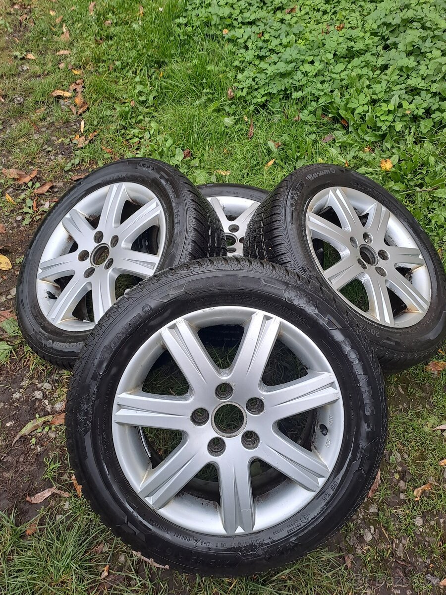 Alu kola 5x112 Škoda, VW, Audi,Seat 205/55 R16