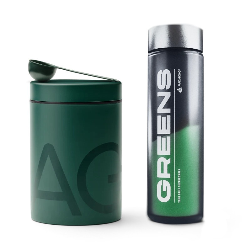 Dóza a láhev na Greens