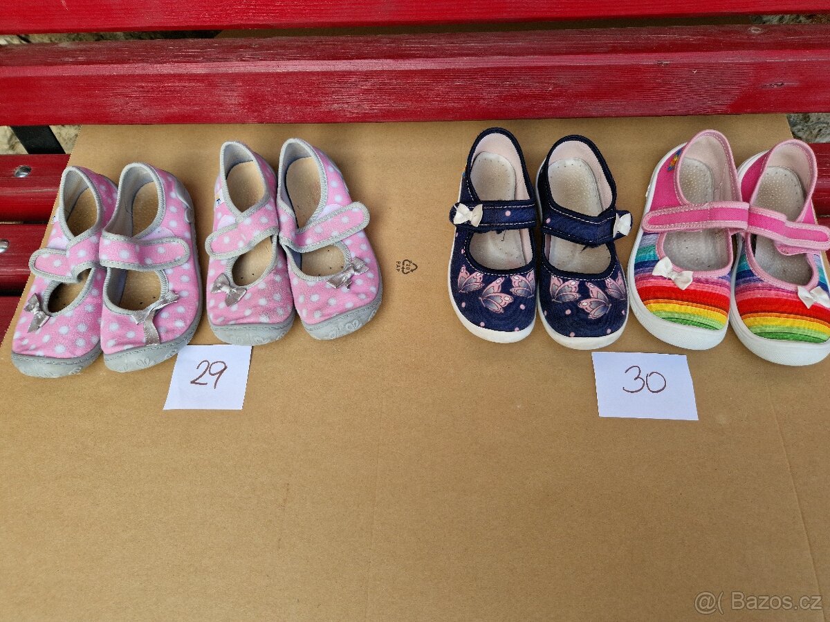 Dětské/dívčí bačkorky/přezůvky PeonKIDS