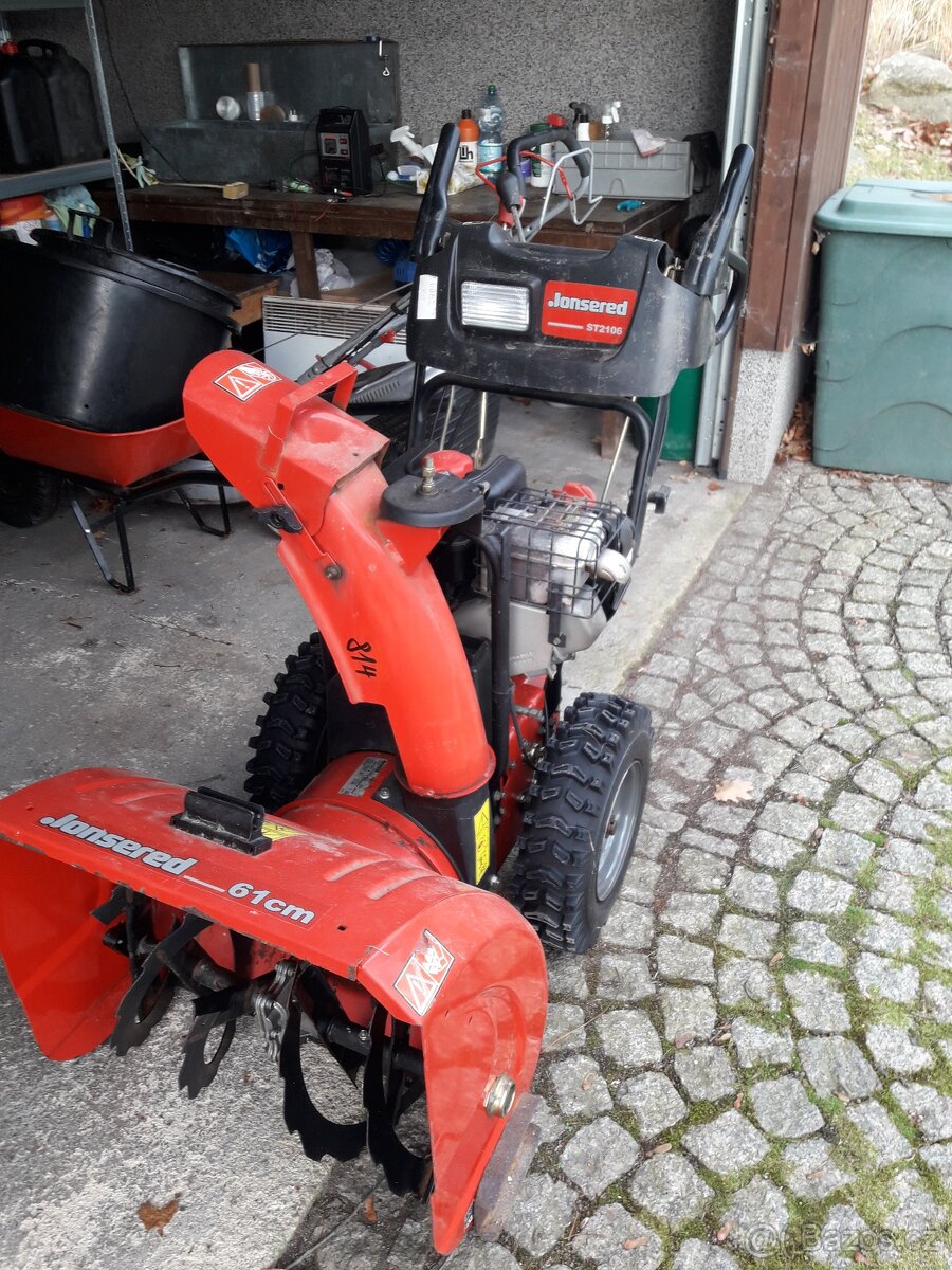 Profi sněžná fréza JONSERED