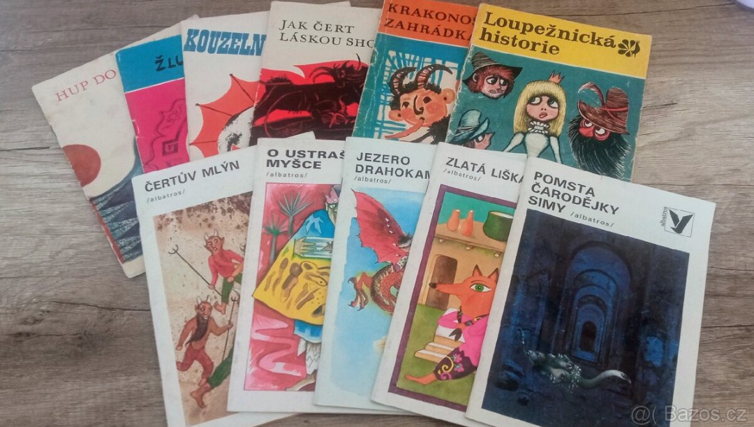 RETRO POHÁDKOVÉ SEŠITKY 10kč /kus