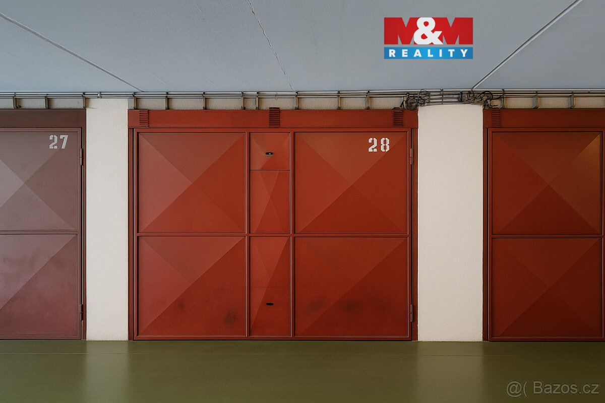 Pronájem garáže 16 m², ul. Bellevue, Kladno