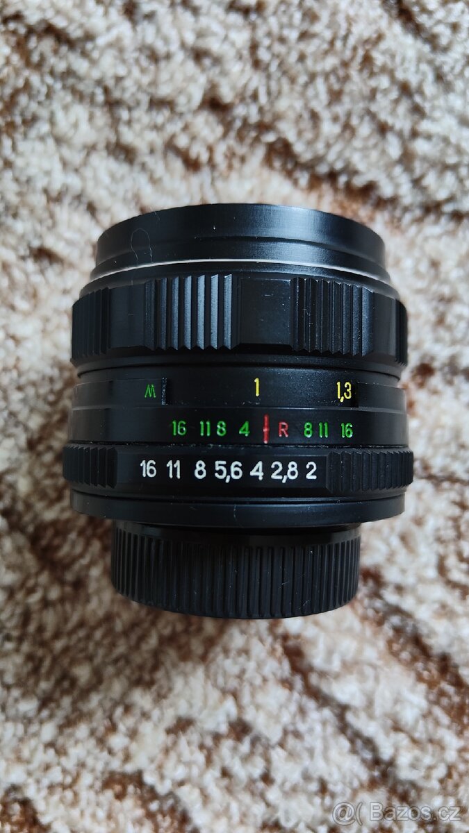 Prodám objektiv Helios 44M-4, 58 mm