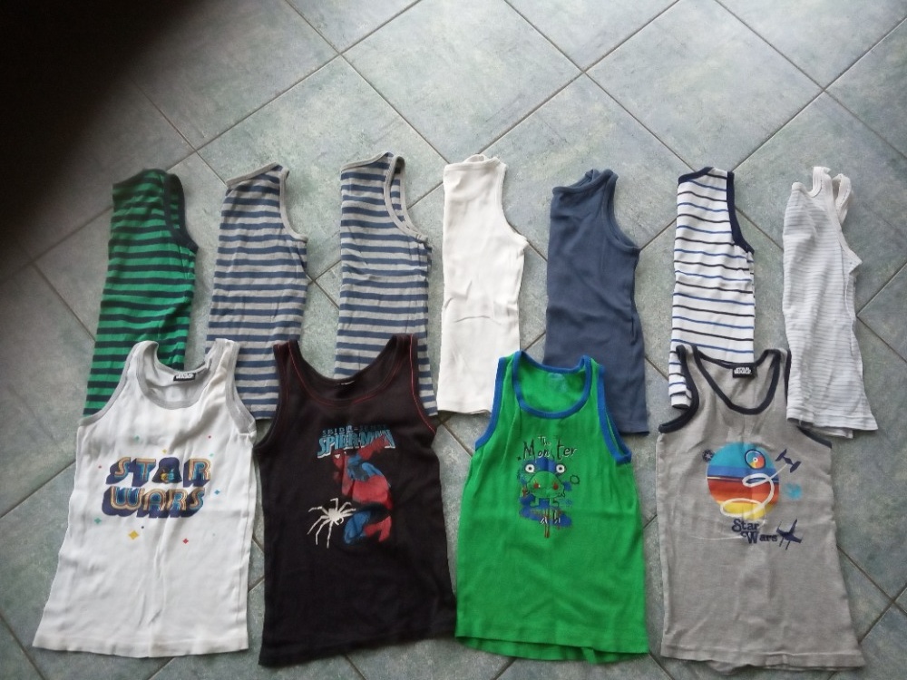 Chlapecké tílko, slipy, boxerky-vel. 104/110/116