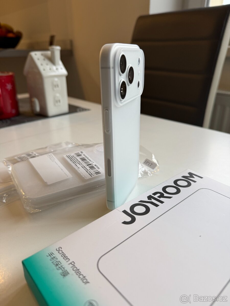iPhone 17 - 2x ochranný kryt a 2x ochranné sklo