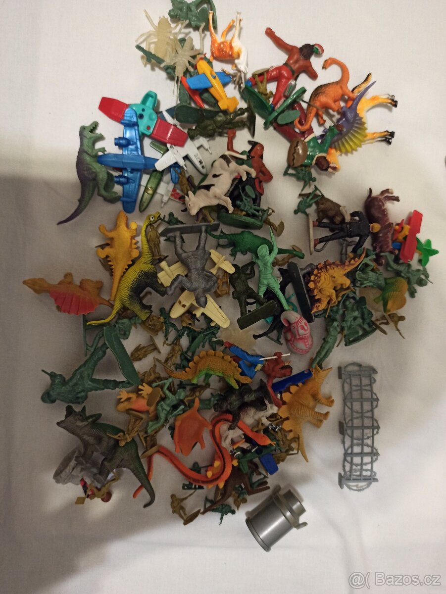 Vojáčci+Indiáni+zvířata