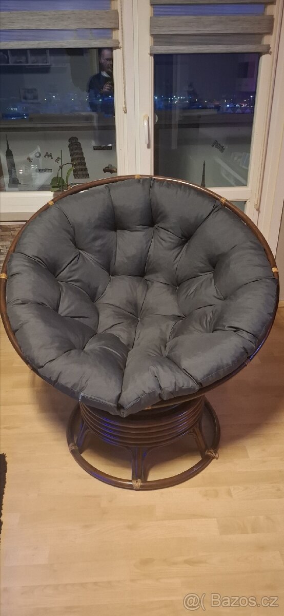 Papasan houpací křeslo
