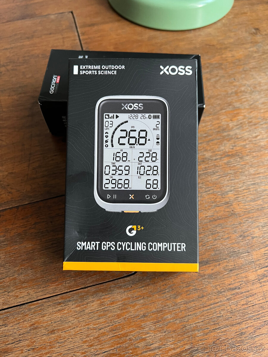 GPS cyklopočítač XOSS G3+