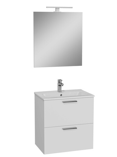 SIKO Koupelnová sestava s umyvadlem zrcadlem a osvětlením