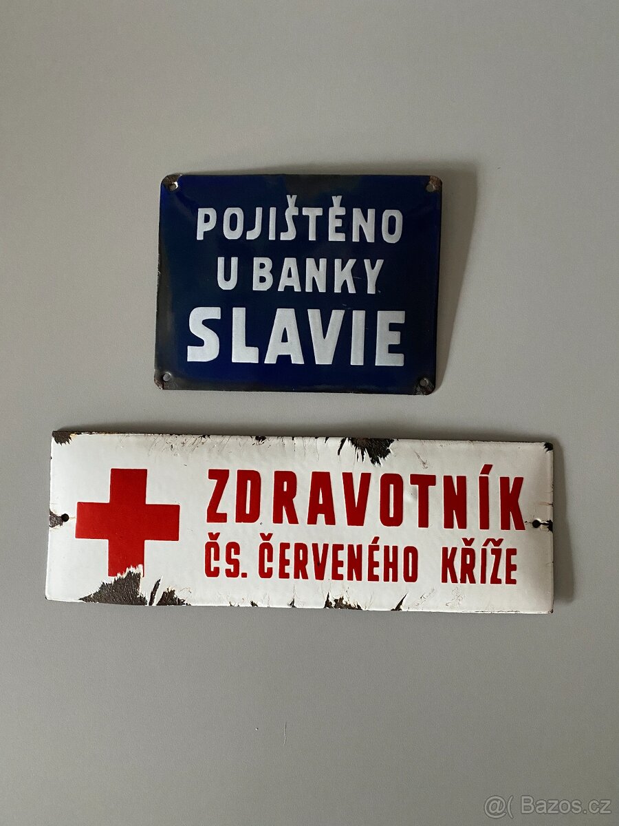 cedule reklamní smaltovaná cedule smalt tabulka