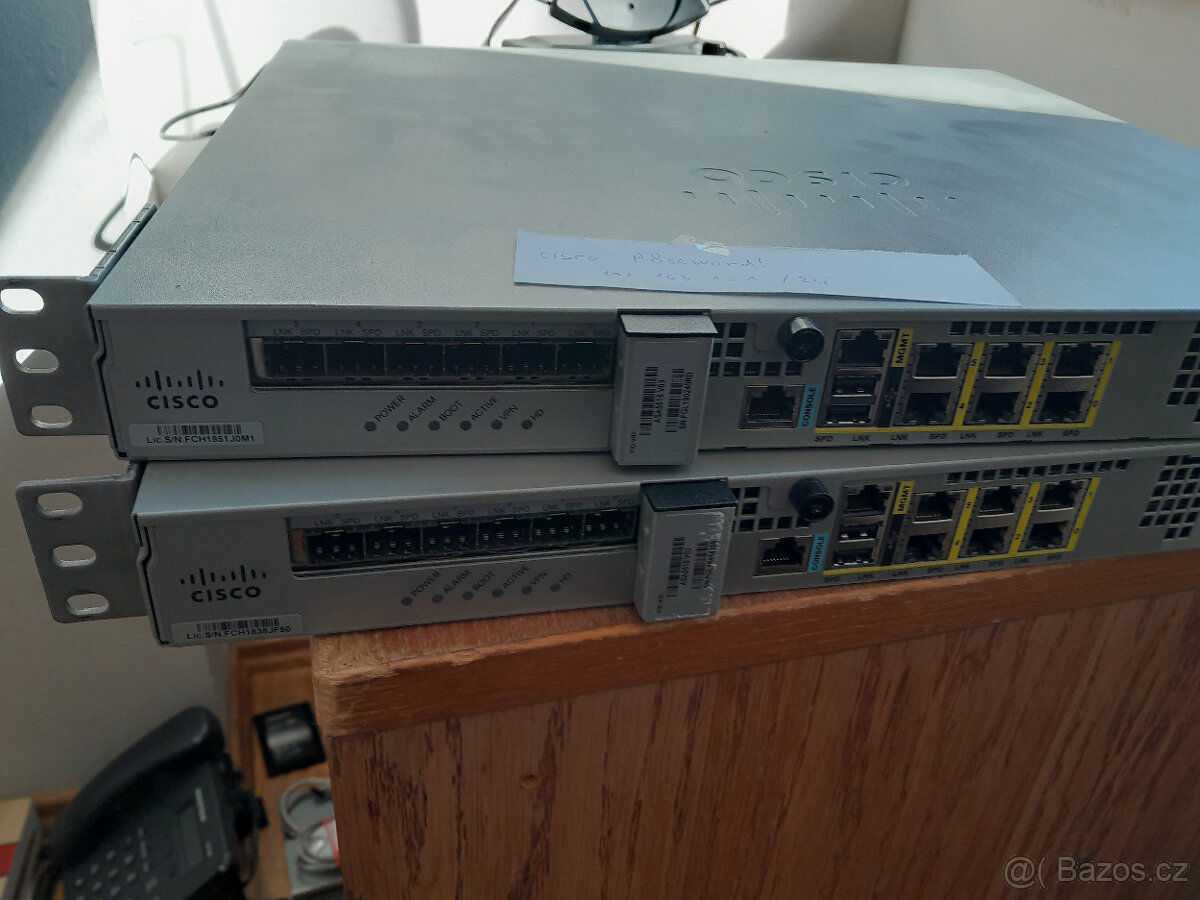 2ks 1U Cisco NGFW ASA 5515-X V03 router firewall switch
