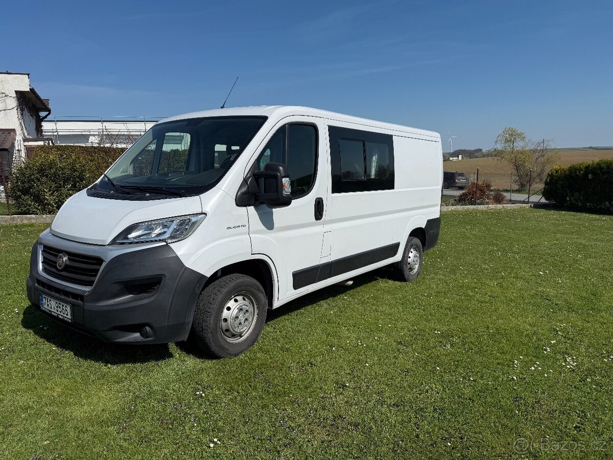 Fiat Ducato 2.3JTD 96KW r.v.8/19 5 místný 53300Km
