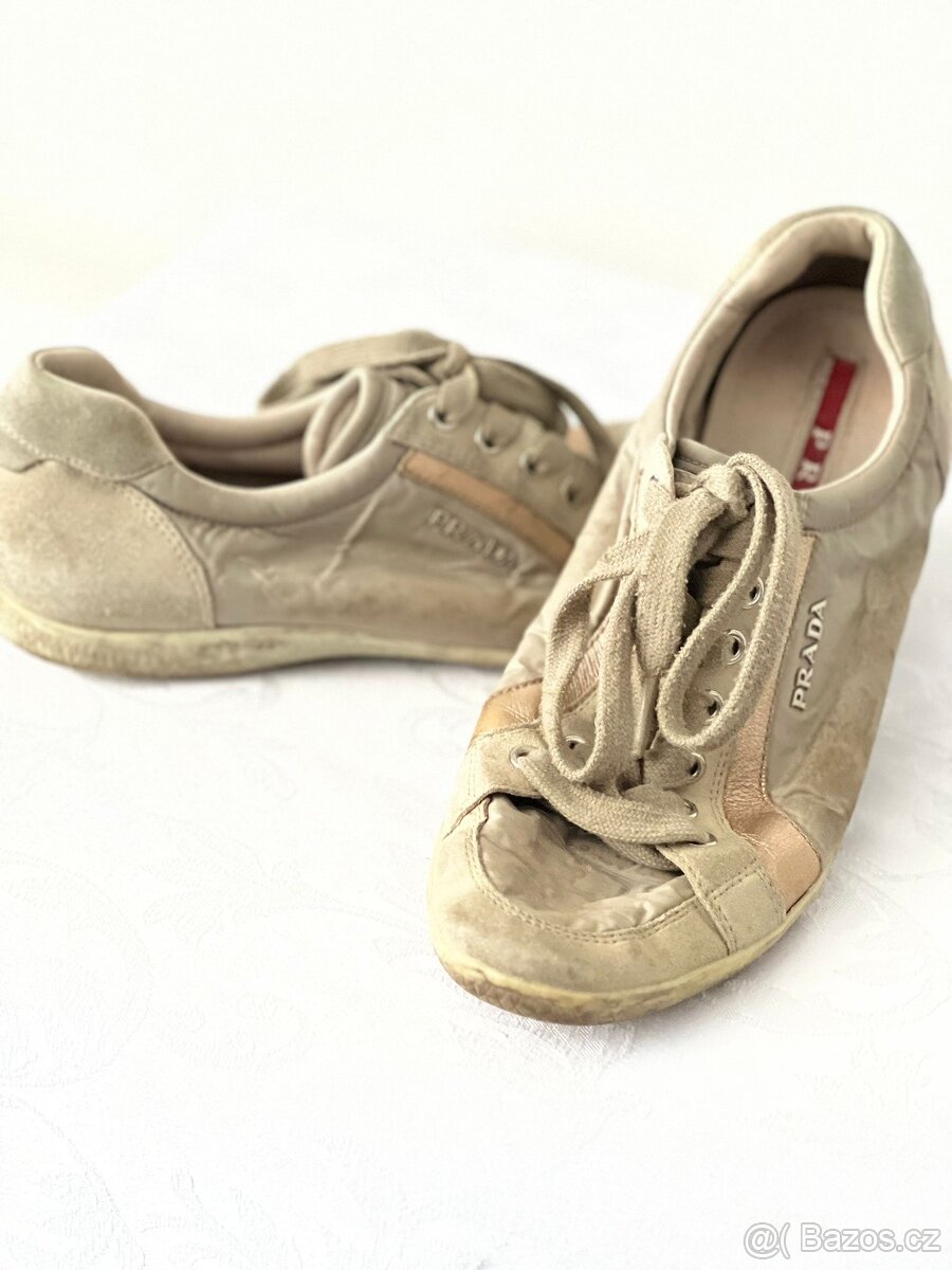 Prada - dáms. tenisky – vel. 37 - 37,5?