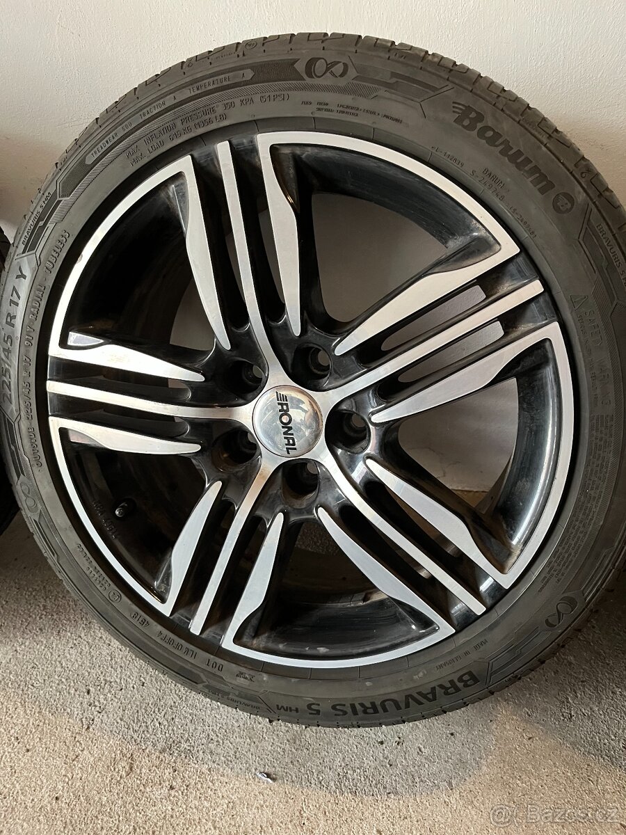 Prodám alu kola Octavia 3 r.v.2020 - 5x112 R17