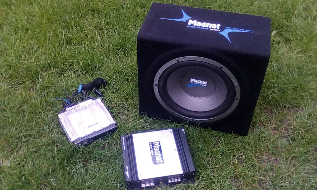 zesilovač magnat subwoofer rádio