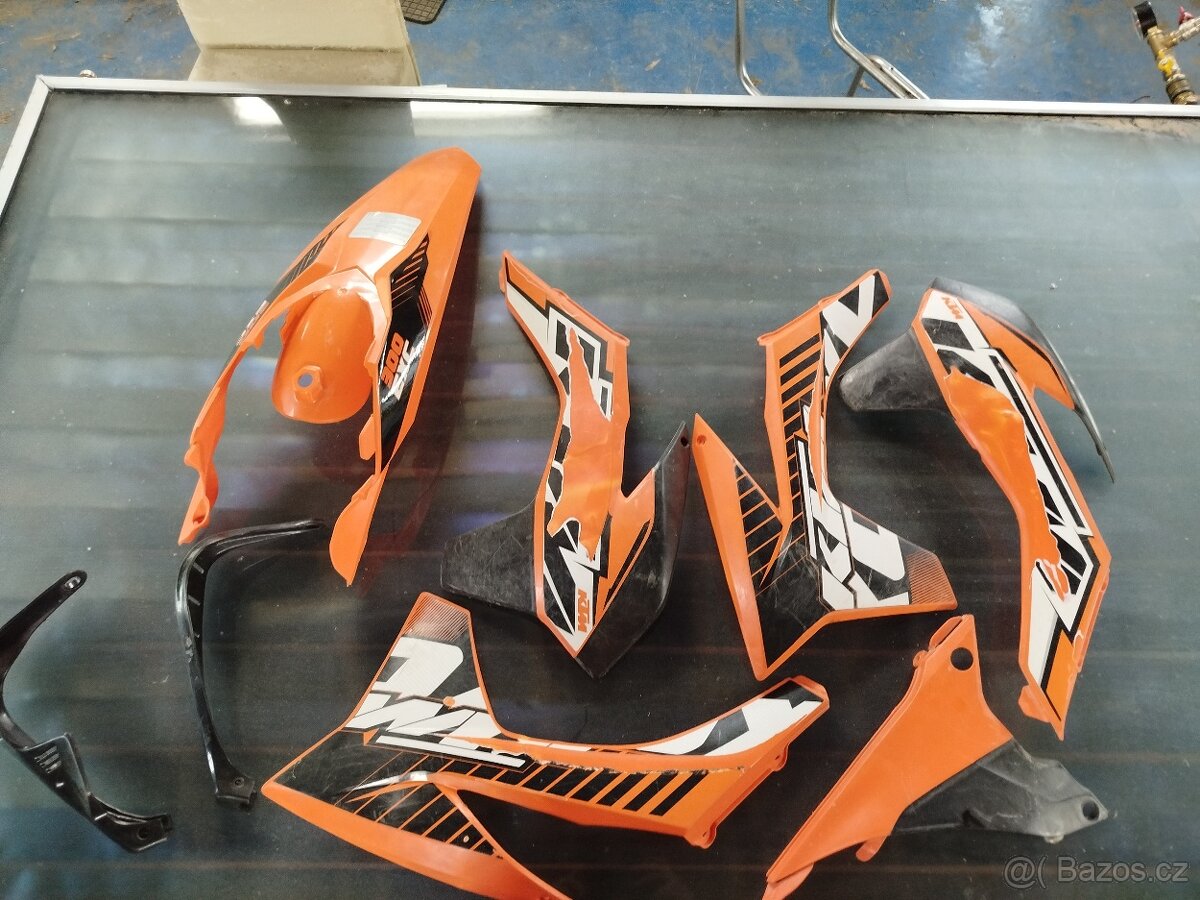 Plasty na KTM exc 300 2012-2013