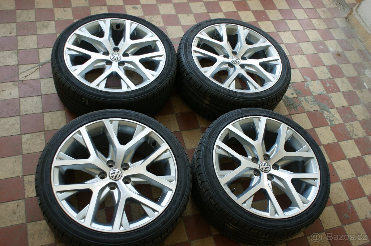 hezky model alu kol VW R17 take Audi Skoda Seat letni pneu