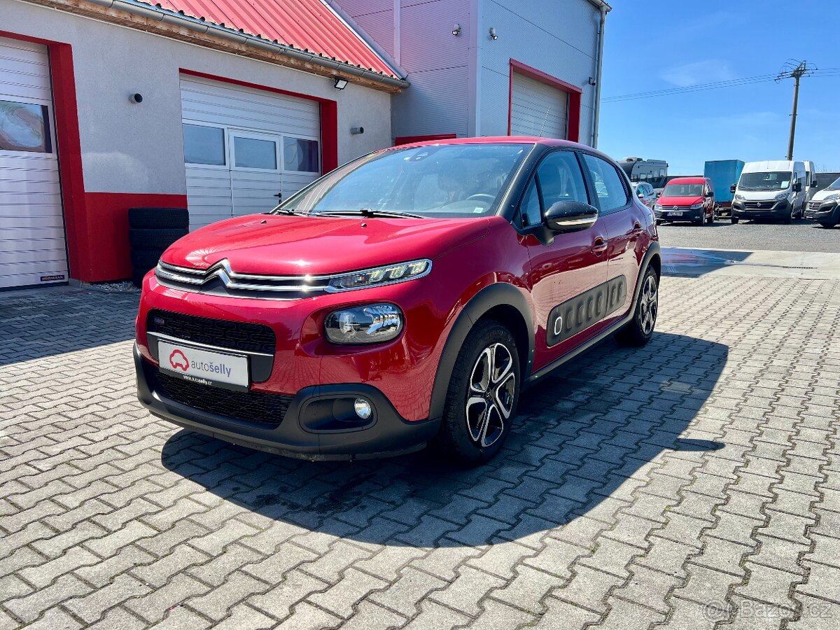 Citroën C3 1,2 PureTech / KLIMA / LANE / 2017