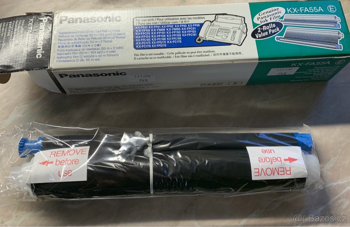 Folie (toner) do Faxu PANASONIC KX-FA55A