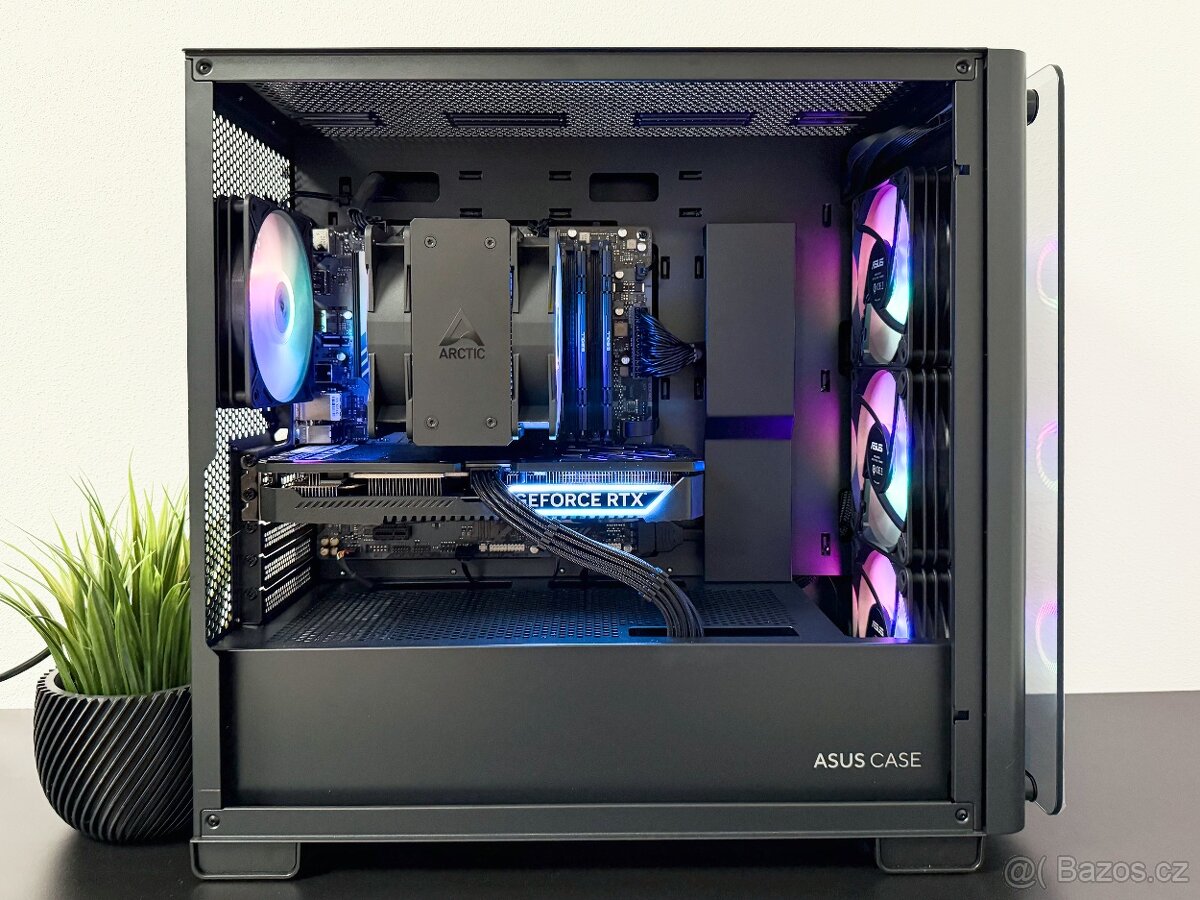 Herní PC - RYZEN 7500F, RTX 4070, 32 GB RAM, 2TB SSD
