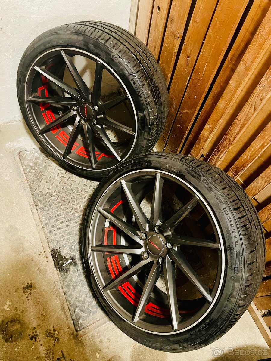 Kola Vossen 5x112 R19 (Dvourozměrné)