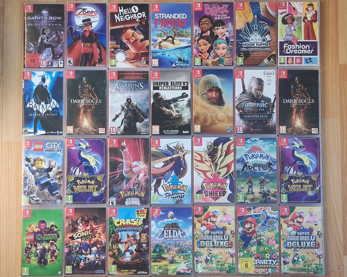 Hry TOP STAV Nintendo Switch