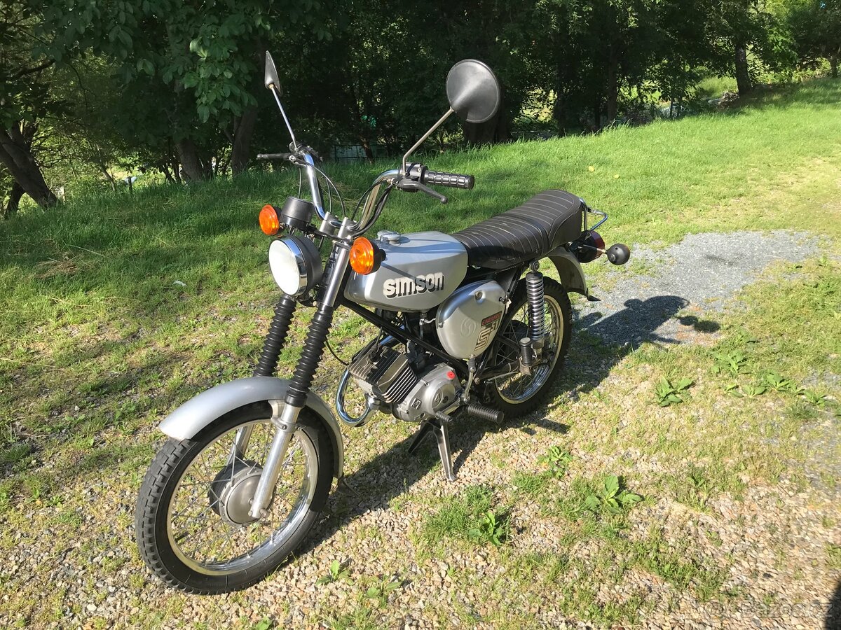 Simson S51 Enduro r.v.1986 - po jednom majiteli