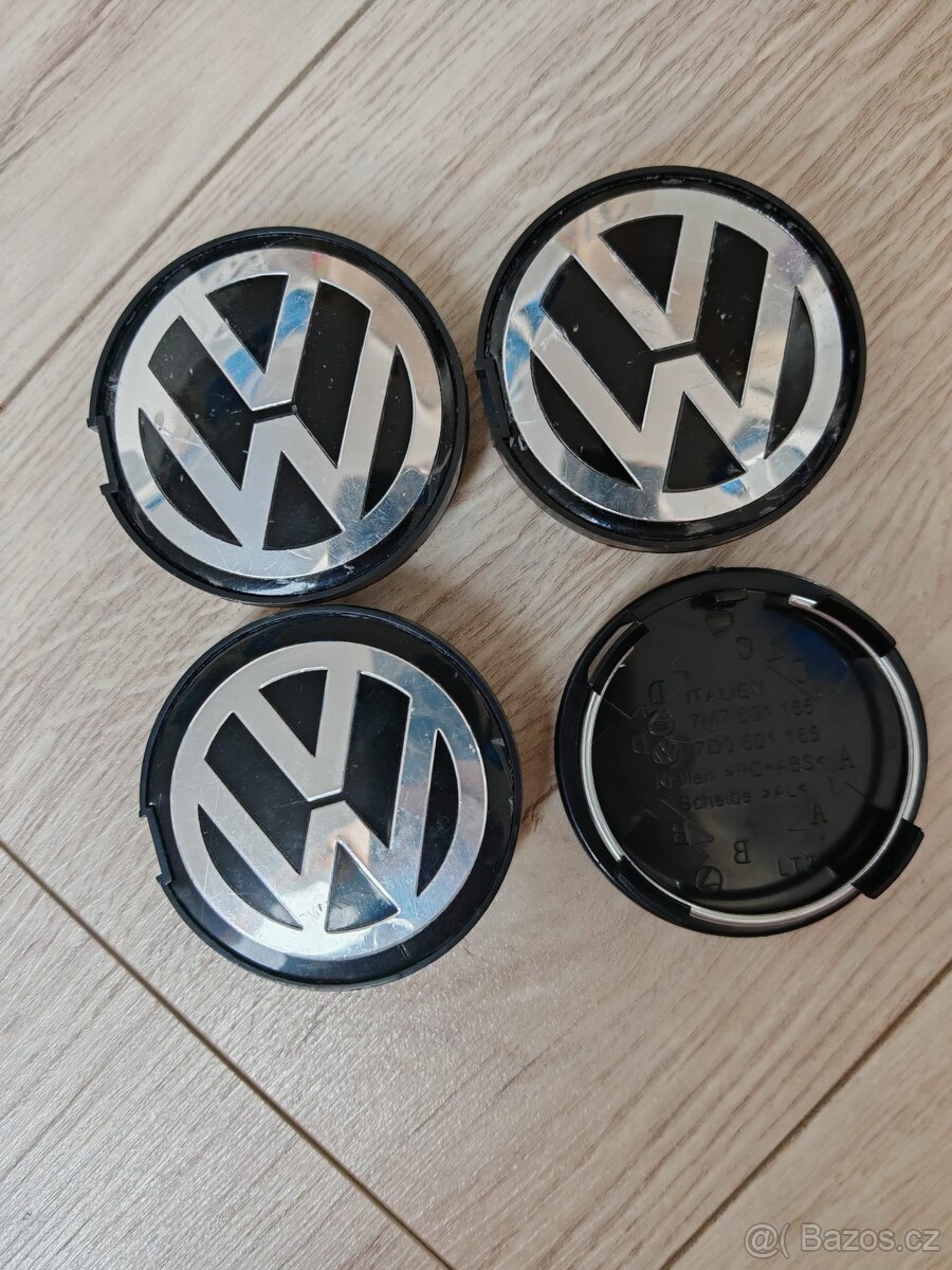 63 mm středové krytky pokličky Volkswagen VW – 7D0601165 / 7