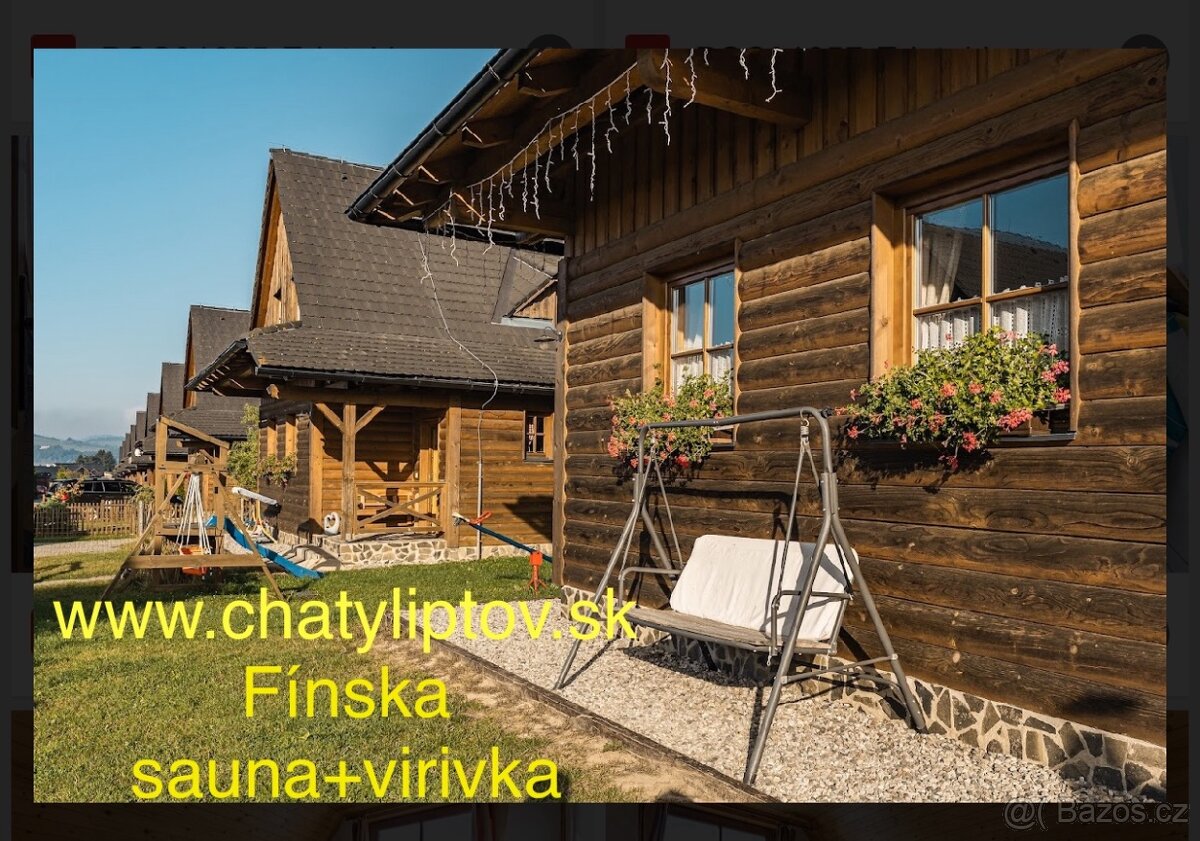 Chatyliptov v srdci Liptova -Tatry -Liptovská Mara