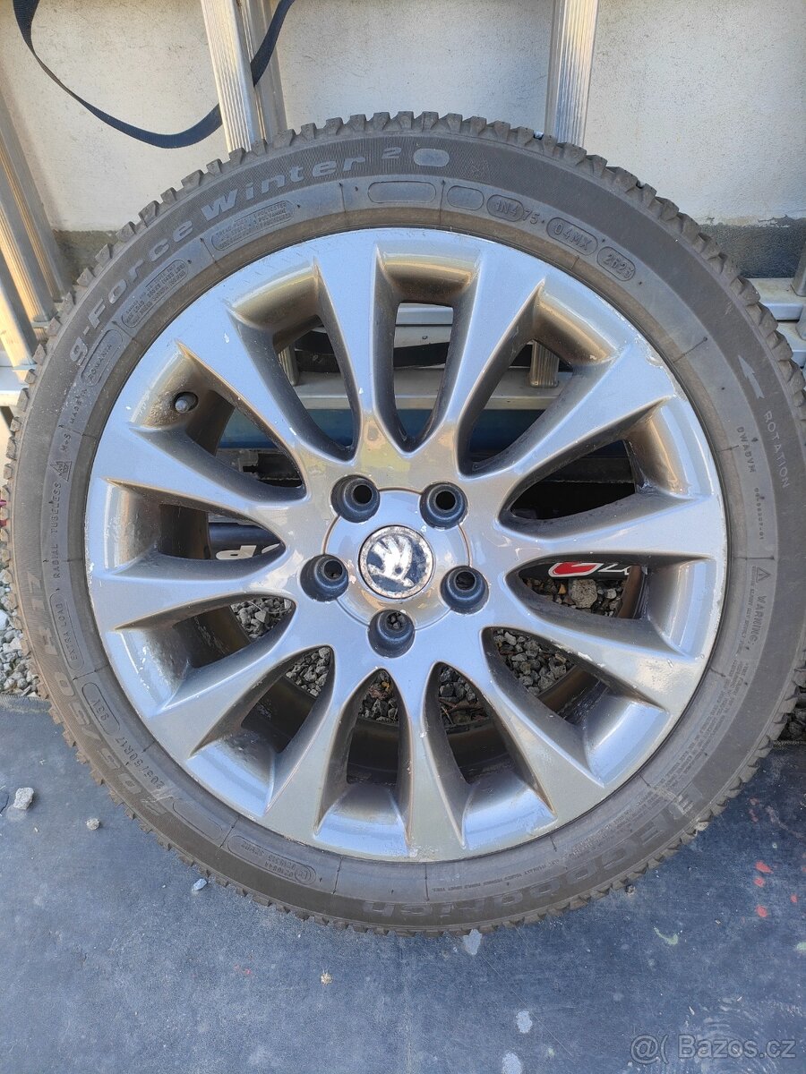 Originální sada kol Škoda Superb II